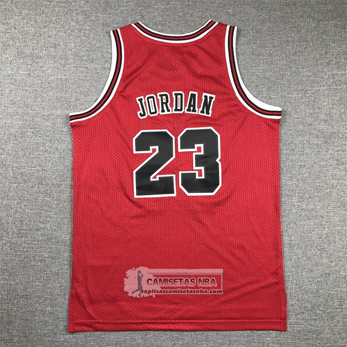 Camiseta Nino Chicago Bulls Michael Jordan NO 23 Mitchell & Ness 1997-98 NBA Finals Rojo